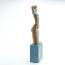 Load image into Gallery viewer, Lala sculpture on blue base