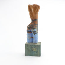 Load image into Gallery viewer, Lala sculpture on turquoise base